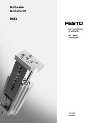 Festo DGSL Notice D'utilisation