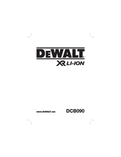 DeWalt DCB090 Traduction De La Notice D'instructions Originale