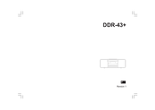 Sangean DDR-43+ Mode D'emploi