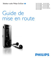 Philips GoGear SA1MXX04K Guide De Mise En Route