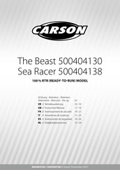 Carson The Beast Consignes De Sécurité
