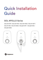 Solplanet SOL7.4H-WSS Manuel D'installation Rapide
