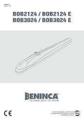 Benninca BOB 3024 Manuel D'instruction Pour L'utilisateur