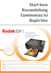 Kodak ESP 3 Commencez Ici