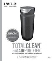 HoMedics TOTALCLEAN AP-T40 Mode D'emploi Et Informations Sur La Garantie