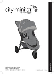 Baby Jogger city mini GT Directives De Montage