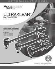 AquaScape ULTRAKLEAR 2500 Instructions Et Entretien