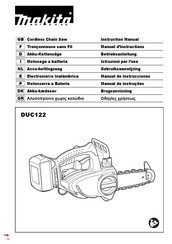 Makita DUC122 Manuel D'instructions