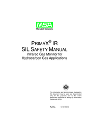 MSA PrimaX IR Mode D'emploi