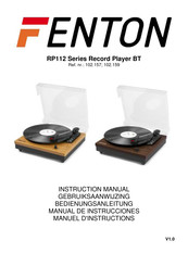 Fenton 102.157 Manuel D'instructions