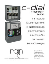 Rain c-dial COMPACT 24 VAC Instructions