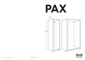 IKEA PAX Série Mode D'emploi