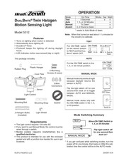 Heath Zenith DualBrite 5512 Mode D'emploi