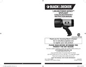 Black & Decker VEC156BD Manuel D'instructions