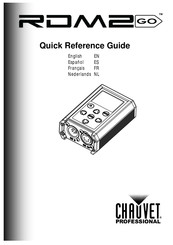 Chauvet Professional RDM2 GO Guide De Référence Rapide