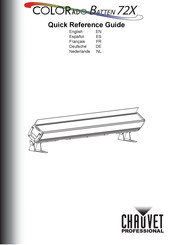 Chauvet Professional COLORADO BATTEN 72X Guide De Référence Rapide
