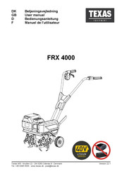 Texas Equipment FRX 4000 Manuel De L'utilisateur