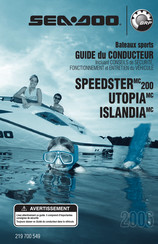 Sea-doo ISLANDIA 220 Guide Du Conducteur