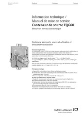 Endress+Hauser FQG60 Information Technique