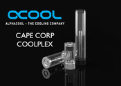 Alphacool CAPE CORP COOLPLEX Mode D'emploi