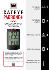 Cateye PADRONE+ Manuel D'instructions
