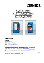 Denios PSR 8.8 Mode D'emploi