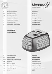 Messner system-X 750 Instructions D'utilisation