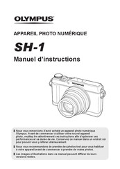 Olympus SH-1 Manuel D'instructions