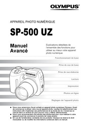 Olympus SP-500 UZ Manuel Avance