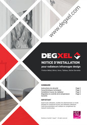 DEGXEL Heat4all Notice D'installation