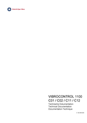 Brüel & Kjaer Vibro VIBROCONTROL 1100 C11 Documentation Technique