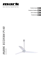 Mark Climate ECOFAN P140 Livret Technique