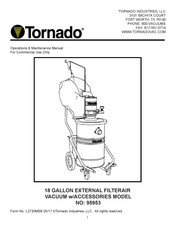 Tornado 95953 Manuel D'exploitation Et D'entretien