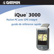 Garmin iQue 3000 Guide De Référence Rapide