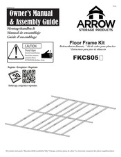 Arrow Storage Products FKCS05 Guide D'assemblage