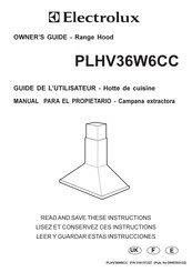 Electrolux PLHV36W6CC Guide De L'utilisateur