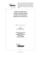 Bimar Funny Notice D'instructions