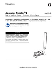 Graco Reactor 2 H-XP2 Instructions