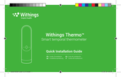 Withings Thermo Guide D'installation