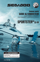 BRP SEA-DOO SPORTSTER LE-DI 2006 Guide Du Conducteur