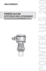 Milltronics POINTEK ULS 200 Manuel D'instructions