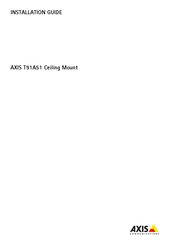 Axis Communications T91A51 Guide D'installation