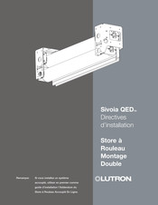 Vimco Lutron Sivoia QED Directives D'installation