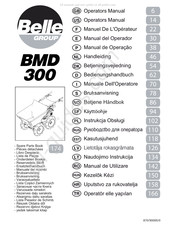 Belle Group BMD 300 Manuel De L'opérateur