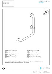 Pressalit Care RT114 Notice De Montage