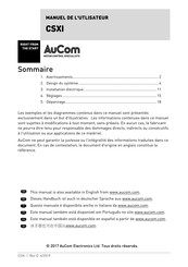 AuCom CSXI Serie Manuel De L'utilisateur