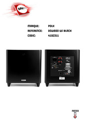 Polk Audio DSWPRO440WI Mode D'emploi