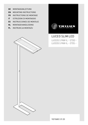 Trilux LUCEOS S PAW-IL ETDD Serie Instructions De Montage