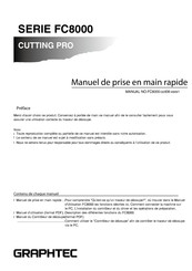 GRAPHTEC Cutting Pro FC8000 Serie Manuel De Prise En Main Rapide