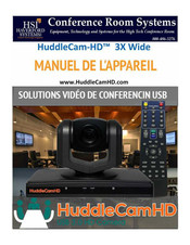 HuddleCamHD 3X Wide Manuel De L'appareil